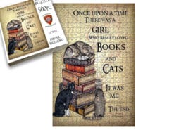 Books and Cats-Girls