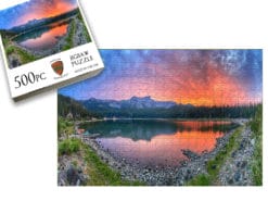Three Creeks Lake Sunset