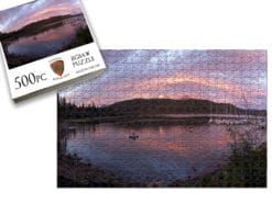 Elk Lake Sunset