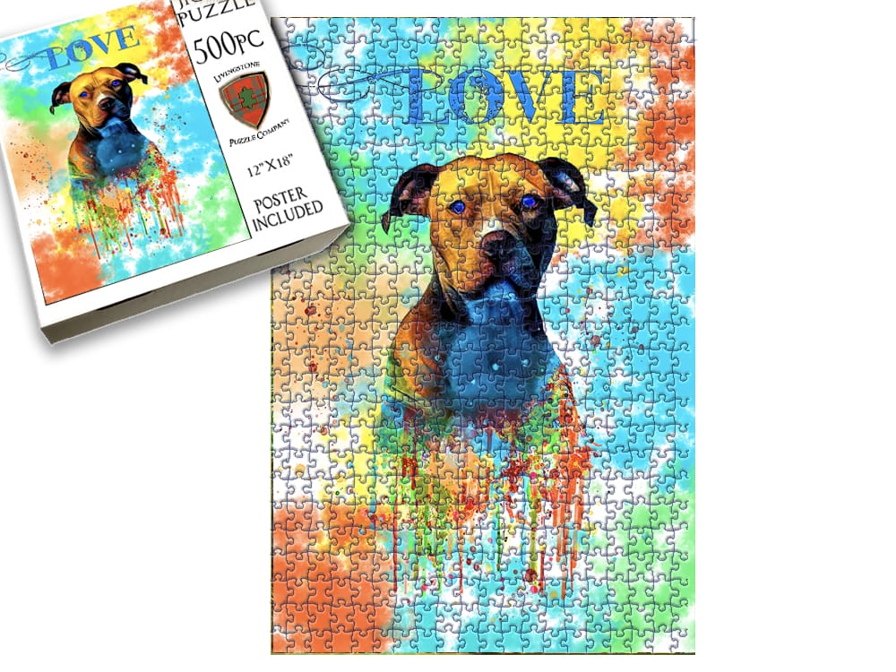 Pitbull Love – Livingstone Puzzle Company