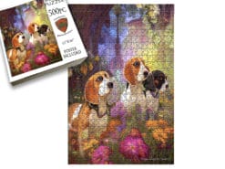 Three Spring Beagles